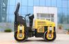 Rodillo Compactador de Carretera Sao 2 Toneladas Manual Rueda de Acero Simple/Doble Vibratorio Diésel Rodillo Compactador de Carretera de Montar 3 Toneladas