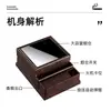Estuche para cigarrillos de marca nuevo de alto valor transfronterizo con eyección automática de cigarrillos, gran capacidad para 40 cigarrillos, portátil para uso en coche, automático y a prueba de humedad