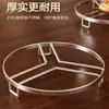 Estante para vaporera de acero inoxidable 316 alemán, base para olla, tapete para alimentos, estante para vaporera de olla arrocera, tapete para vaporera doméstico, tapete para vaporera de cocina