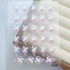 Pegatinas para Uñas Estilo Jardín Dulce Más Vendidas Transfronterizas Conejito Lindo Flores Lazos Guka en Relieve Pegatinas para Uñas