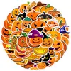 50 Lindas Pegatinas de Graffiti de Halloween, Vasos de Agua, Vasos de Agua para Teléfono Móvil, Pegatinas Decorativas Impermeables, Pegatinas para la Fiesta de Halloween