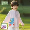 Ropa de protección solar para niños, sin marca, para niños y niñas, hecha de seda fresca, ligera, transpirable, protectora contra rayos UV, con un ala grande