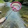 Rede de Pesca Infantil para Capturar Borboletas e Peixes, Bolsa Rede de Pesca, Equipamento de Pesca, Vara Extensível Infantil para Capturar Peixes Pequenos, Brinquedo de Peixe Dourado