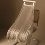 Saia Plissada de Cintura Alta Feminina Primavera e Outono Nova Estilo Coreano Emagrecimento Comprimento Midi Saia A-line Drapeada Solta Grande Saia Godê