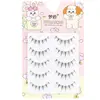 Menglu W-12 tallo transparente toda la sección cola del ojo tira larga atmósfera de dibujos animados clara versión natural pestañas postizas femeninas