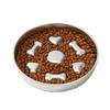 Tazón de Acero Inoxidable 304 de Alimentación Lenta Antideslizante Tazón para Perro Tazón para Mascota Tazón para Gato Suministros para Mascotas para Gato y Perro Utensilios para Gato y Perro