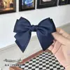 Pasador de Pelo de Lazo 2024 Nuevo Popular Estilo Japonés Niña Pinza de Pato Pinza Superior Pinza para la Parte Posterior de la Cabeza Pinza de Resorte Accesorios para el Cabello