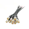 Conector de video BNC cableado adaptador de cámara de vigilancia línea Q9 con conector de video de línea cabeza BNC de 75 ohmios
