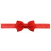 Diadema Infantil de Color Sólido con Lazo de Venta Caliente Transfronteriza Diadema para Bebé de Color Caramelo Accesorio para el Cabello de Cinta Acanalada Nudo Plano 644