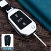 Adecuado para carcasa de llave Peugeot 5008 4008 2008 metal 3008 coche 508 308 bolsa 408 protección 307
