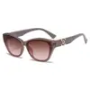 Nuevas Gafas de Sol de Moda Europeas y Americanas Ojo de Gato para Mujer, Gafas de Sol Personalizadas Estilo Callejero para Mujer, Gafas de Sol al por Mayor Transfronterizas