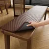 [Seleccionar Estilo] Cojín Personalizado para Silla Larga, Cojín de Asiento de Esterilla de Ratán de Verano, Cojín de Silla Universal para Todas las Estaciones, Cubierta Completa, Transpirable, Antideslizante, Hecho a Medida