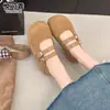 Sapatos Birkenstock com sola grossa para aumentar a altura para mulheres, novo modelo outono 2026, mocassins Mary Jane super estilosos e modernos