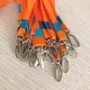 100 piezas de cuerda para colgar permiso de trabajo de franqueo cuerda para colgar 1.0 de ancho tarjeta de exposición estudiantil tarjeta escolar tarjeta de pecho cuerda de tarjeta de fábrica cuerda 1 paquete