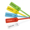 Sello de plástico sello desechable bloque de sello camión de logística banco sello de plántula de árbol anti-falsificación anti-robo hebilla sello de plomo