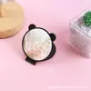 Stock Disponible Bolsa de Espejo Portátil Espejo Redondo Pequeño Espejo Redondo Plegable de Plástico Espejo de Bolsillo Publicitario Espejo de Maquillaje