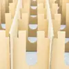 Embalaje de Cartón Corrugado Caja de Cartón para Envíos Caja Rígida Partición Tic Tic Embalaje para Huevos Cartón Resistente para Frutas