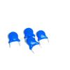 Condensador cerámico de chip de alto voltaje 250V332 distancia entre pines P 7. Capacitor cerámico de 5MM 20% de corte pie corto pie corto recto en
