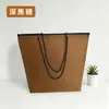 Sacolas de TNT personalizadas de alta qualidade para lojas de roupas, sacolas de compras femininas com logo impresso, com cordão e alça de ombro disponíveis