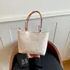 Bolsa de Ombro Único para Axila da Moda de Verão 2026, Bolsa Tote de Personalidade de Alto Valor, Bolsa de Bolinhas para Mãe e Filho