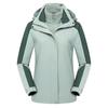 Jaqueta Tres em Um Roupa de Trabalho Logo Personalizado Impresso Roupa de Trabalho de Inverno para Equipe À Prova de Vento e Impermeável Jaqueta Removível