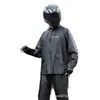 Traje de lluvia para repartidor, conjunto de chaqueta de lluvia y pantalones de lluvia, chaqueta de lluvia separada, equipo de lluvia engrosado para lluvia intensa, traje de lluvia separado