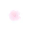 Accesorios de Tela Hechos a Mano con Borde Cosido, Estilo Coreano, Cielo Estrellado Pequeño, Tul, Flor de Rosa para Ropa, Zapatos, Sombreros, Accesorios para el Cabello y Decoraciones