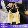 Bolso Cruzado de Hombro Único para Mujer, Estilo Nuevo Primavera y Verano, Gran Capacidad, Moda Transfronteriza, Versátil Bolso Cruzado con Lazo, Bolso Femenino para el Trabajo