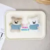 Nuevo Broche de Oso de Mezclilla Lindo Coreano Colgante Decorativo para Mochila Escolar DIY Accesorios para Ropa Bufanda Pasador Accesorios