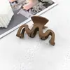 Clip de Agarre para Cabello de Acrílico Escarchado con Forma de Ola Transfronterizo de Corea del Sur Pasador de Temperamento Femenino Adorno para el Cabello Pinza de Tiburón Disco Trasero para el Cabello