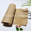 Rollo de Papel Kraft de Panal a Prueba de Golpes, Papel Amortiguador de Panal Biodegradable, Papel de Embalaje Ecológico