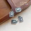 Acessórios de Prata Vintage Dança do Leão Paz e Alegria Pingente de Borla Pulseira Artesanal DIY Joias de Prata 925