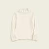 Camiseta interior de otoño para niños, moderna, ropa infantil para niñas, cuello de bebé, manga larga casual, camiseta al por mayor, máscara de lijado, camiseta de manga larga