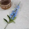 Flor artificial Flor de sino Flor de casamento Material de flor Arranjo de flores para guia de estrada Fundo de auditório Flor de sino macia Flor de seda Flor de sino orquídea Flor artificial