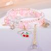 Nova Pulseira Melodia Cão Canela Feminina Mais Fácil de Combinar Pulseira de Cristal de Alto Padrão Pequena Fresca Melhor Pulseira de Amizade