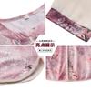 Camisa Pequeña de Chifón de Verano para Madre Color Estilo Occidental Estilo Nacional Top Verano Manga Siete Cuartos Camiseta Estilo Occidental para Mujeres de Mediana Edad y Mayores