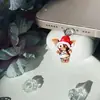 Adornos Colgantes Decorativos, Tapón Antipolvo para Teléfono Móvil, Tipo-C 2D Acrílico con Forma de Gato Lindo Pieza Plana de Interfaz