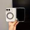 Adecuado para iPhone 18 Duo: Soporte magnético transparente giratorio 360 grados, acrílico 18D de Apple, diseño minimalista y protección a prueba de caídas