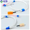 Sonda tipo adhesivo ultrafina Resistencia térmica de platino Película delgada Pt100/Pt1000 Sensor de temperatura tipo adhesivo de superficie