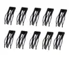 Pente para cabelo específico para esportes e presilha BB para arrumar fios soltos, presilha de cabelo preta para mulheres, presilha lateral, grampo de cabelo, acessório de cabelo