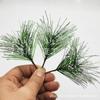 Hojas de Pino, Plantas Simuladas, Hojas de Pino de PVC, Ramas de Pino, Accesorios de Iluminación de Ratán, Decoraciones Navideñas, Accesorios Navideños