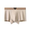 Roupa Íntima Masculina Algodão Jacquard Boxer Masculino Boxer Masculino Novo Estilo Perna Reta Masculina Calça Trendy de Quatro Pernas para Jovens Estudantes