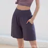 Novos shorts esportivos femininos para o verão, shorts de academia yoga até o joelho, shorts casuais folgados para corrida secagem rápida, tamanhos grandes