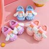 Chinelos de Algodão de Inverno para Crianças Meninos e Meninas Forrados com Lã Conforto Caseiro Sapatos de Algodão Desenho Animado para Crianças Sola Macia Antiderrapante Chinelos de Algodão para Bebê