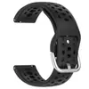 Adecuado para Huami Active2 Correa de Silicona con Agujeros Amazfit Active2 Transpirable 20mm Correa Universal