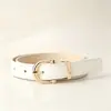 Cinturón de moda transfronterizo para mujer estilo coreano, cinturón fino decorativo para estudiantes, accesorio de ropa para trajes y jeans, personalizable