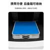 Mesa plegable para exteriores, escritorio portátil para escribir, mesa de camping expandible de aleación de aluminio, adecuada para puestos de mercado nocturno, y una mesa de comedor portátil