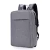 Mochila Moda Simples Casual Cor Sólida Repelente à Água Negócios Bolsa para Computador Leve Grande Capacidade Mochila de Viagem