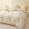 Colcha de grado A de algodón 100% con fibra de soja, con 30% de fibra de alcohol polivinílico modificada con proteína, núcleo de colcha de algodón puro, adecuada para uso en primavera y otoño, y también para invierno