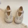 Sandalias para Niñas 2026 Nuevos Zapatos de Verano para Niños Zapatos de Princesa para Niñas Zapatos de Cuero para Niñas Primavera y Verano Zapatos Individuales Calados